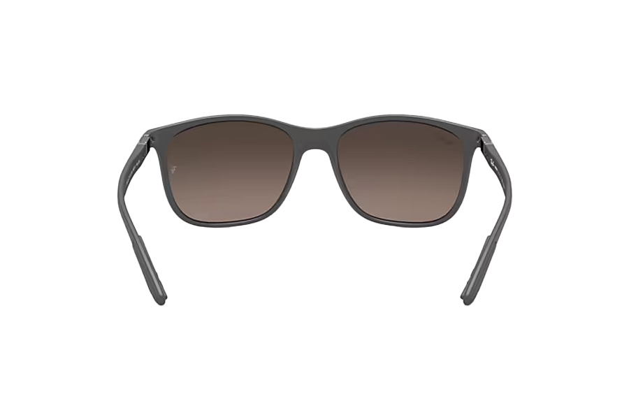 RAY BAN RB4330CH CHROMANCE Grey with Silver Lenses